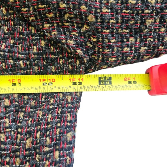 Bleyle 14 Petite Tweed Blazer Jacket Wool Mohair Blend - Picture 11 of 13